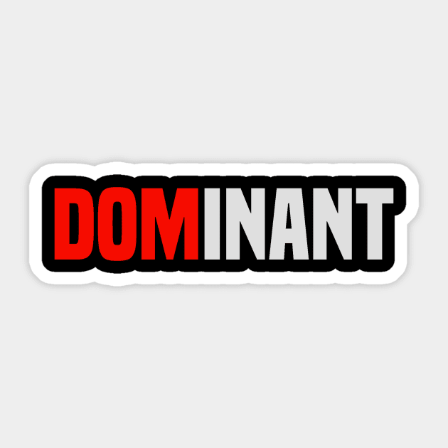 BDSM Dom Dominant Culture Sticker by Mellowdellow